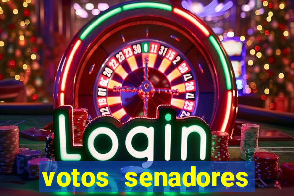 votos senadores impeachment alexandre de moraes